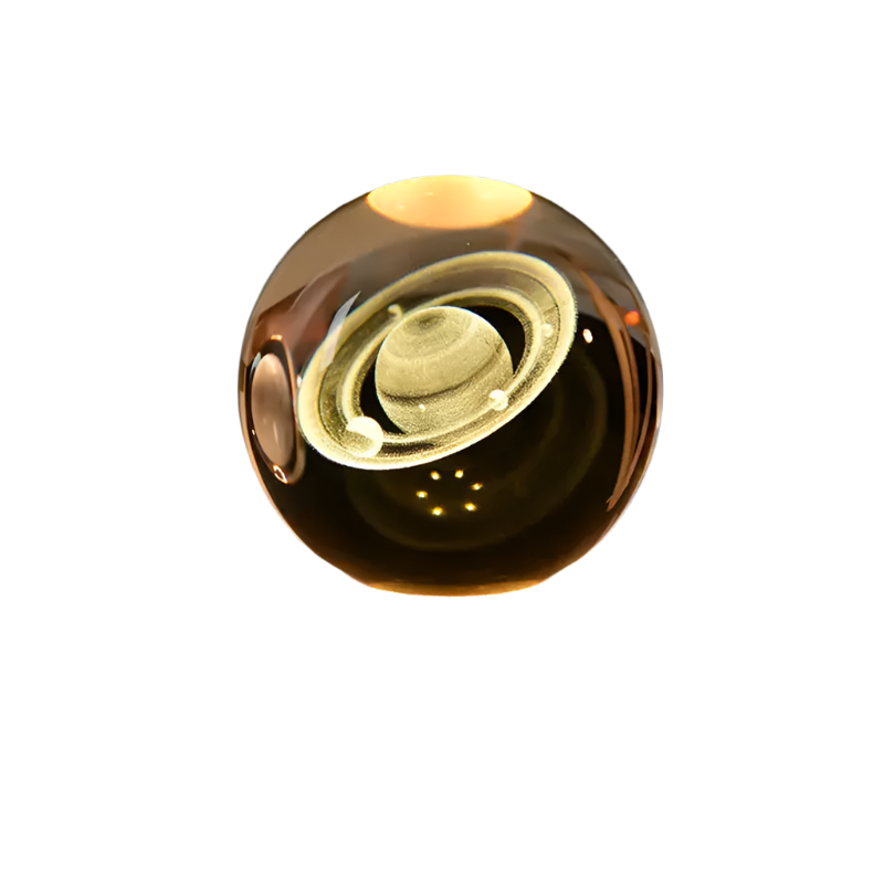 3D Night Crystal Ball