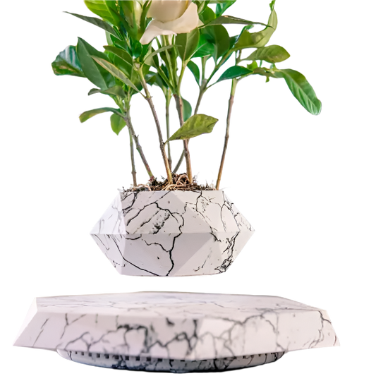 Levitating Air Bonsai Pot Rotation Flower Pot Planters Home Decor