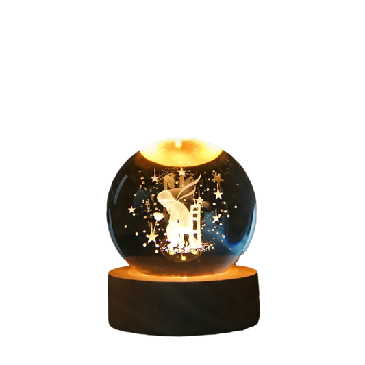 3D Night Crystal Ball